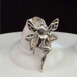 Silver Fairy Pendant